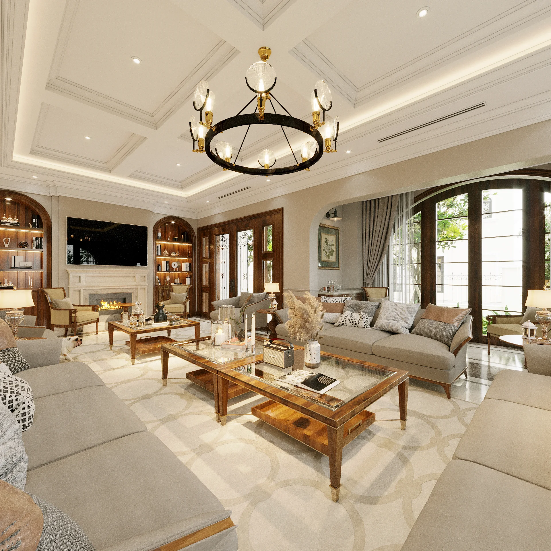 Đo lối đi và cầu thang nhà phố trước khi đặt sofa